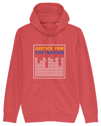Justice for the Nation Carmine Red