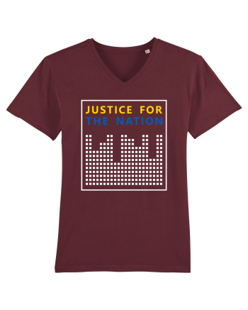 Justice for the Nation Burgundy