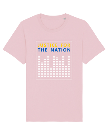 Justice for the Nation Cotton Pink