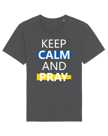 Keep Calm And Pray Anthracite