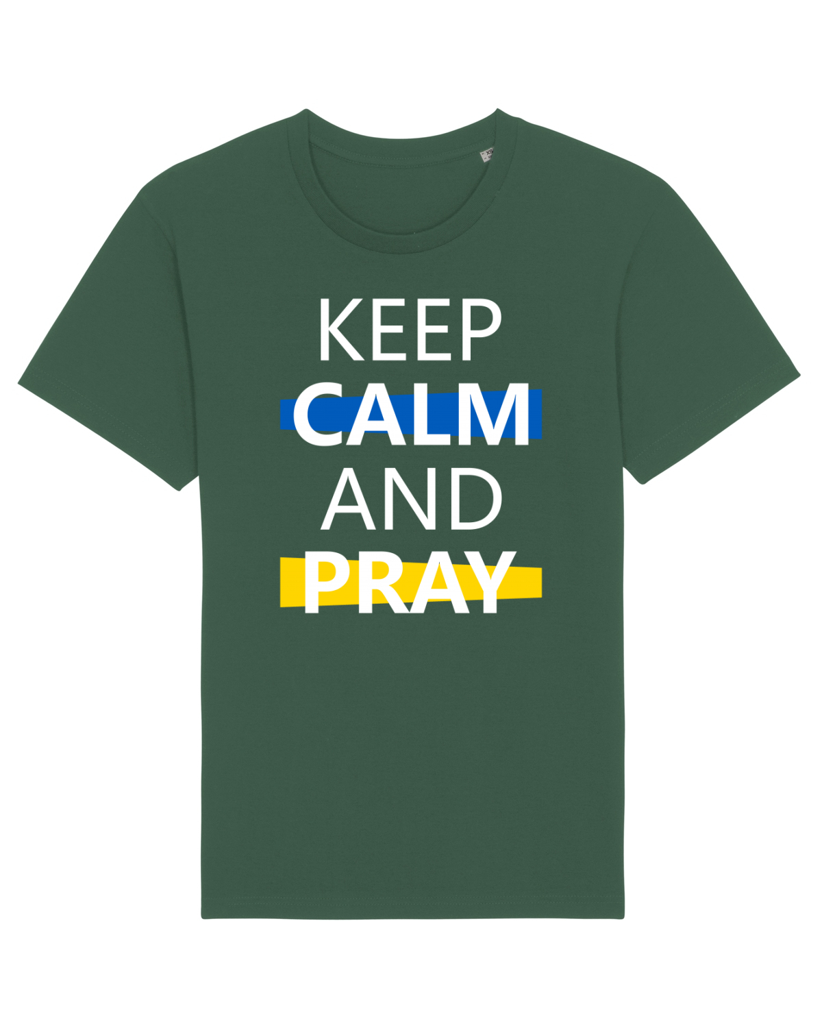 Tricou mânecă scurtă Unisex Rocker Bottle Green