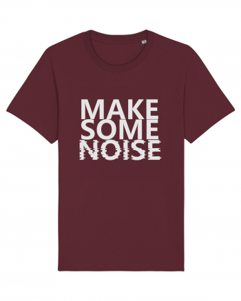 Make Some Noise Burgundy