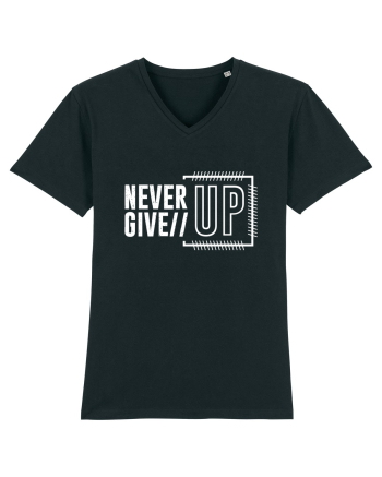 Never Give Up Black