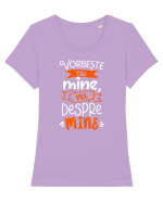 Vorbește cu mine Tricou mânecă scurtă guler larg fitted Damă Expresser