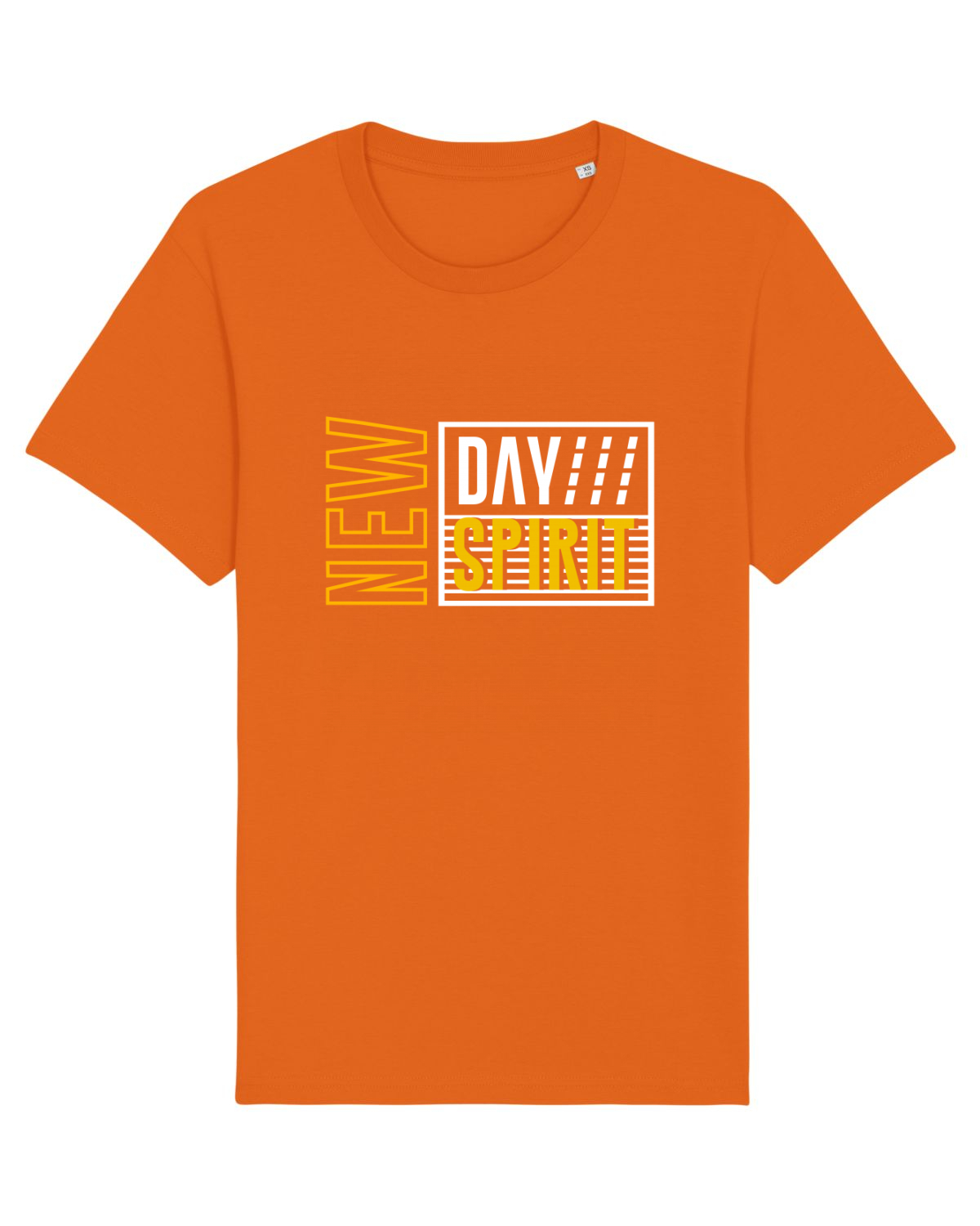 Tricou mânecă scurtă Unisex Rocker Bright Orange