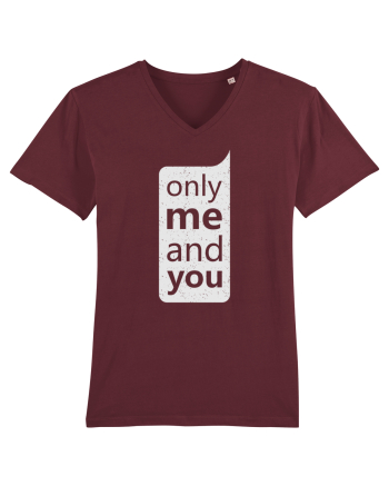 Only Me And You Burgundy