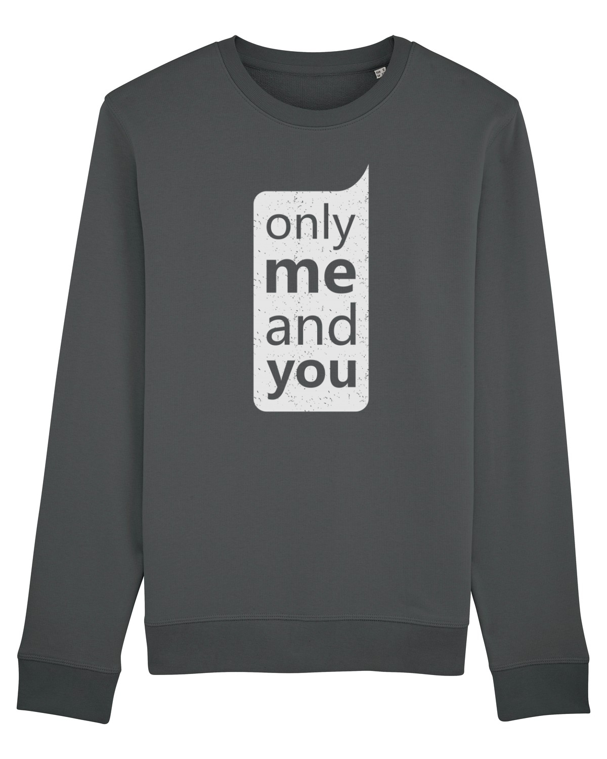Bluză mânecă lungă Unisex Rise Anthracite