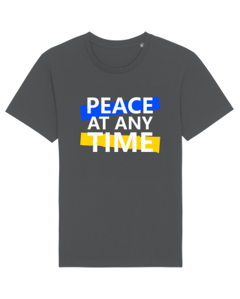 Peace At Any Time Stop War Anthracite