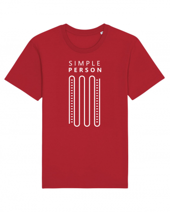 Simple Person Red