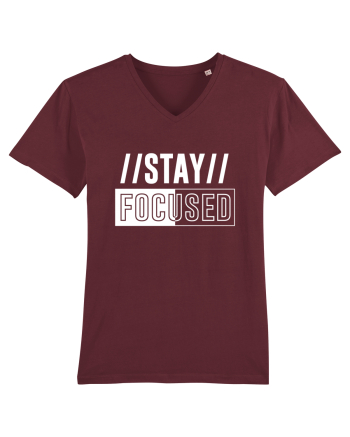Stay Focused Burgundy