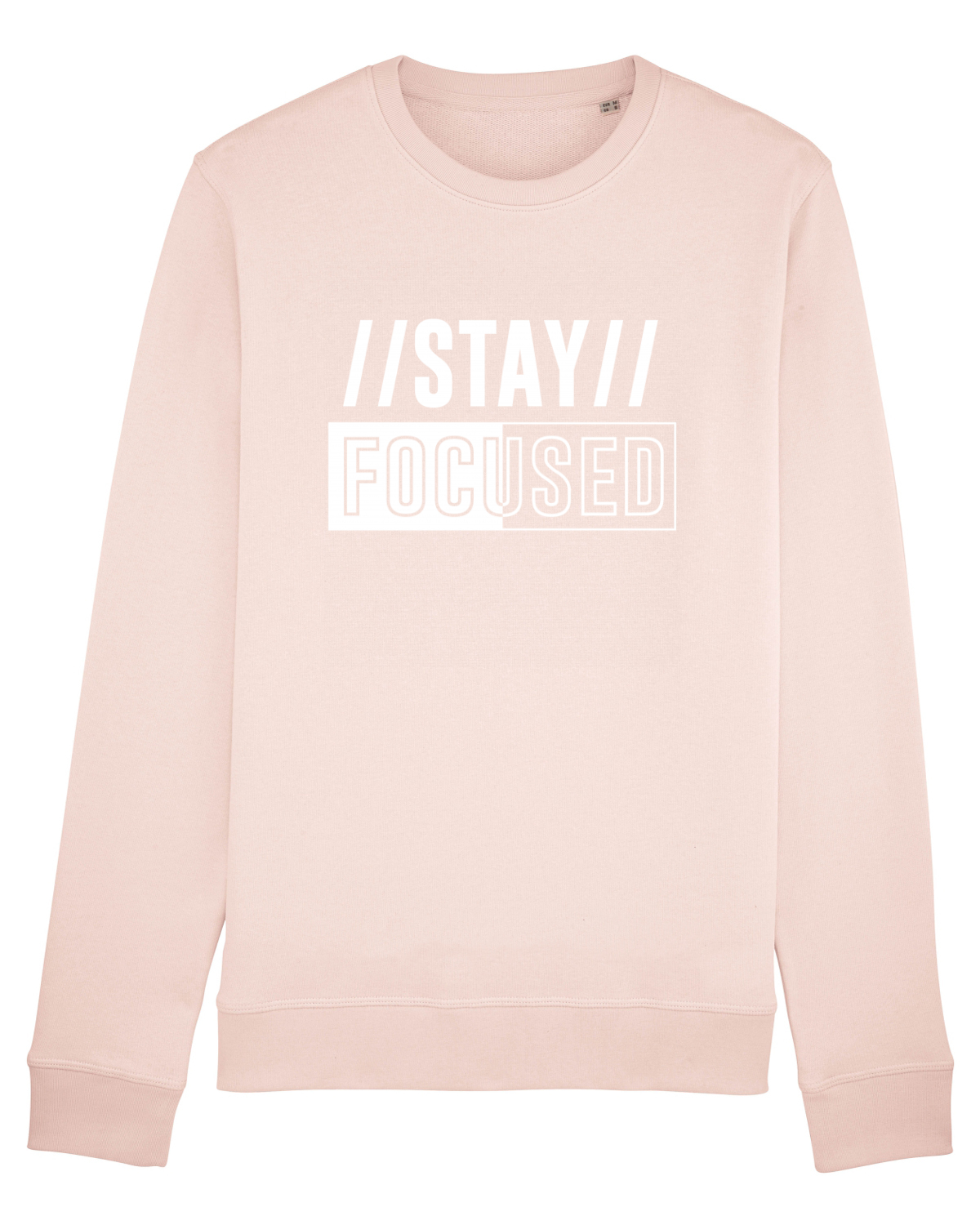 Bluză mânecă lungă Unisex Rise Candy Pink