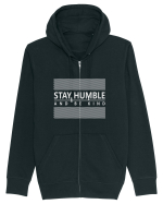 Stay Humble And Be Kind Hanorac cu fermoar Unisex Connector