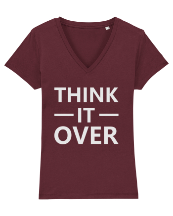 Think It Over Burgundy
