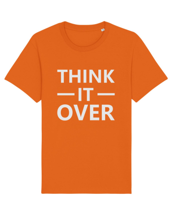 Think It Over Bright Orange