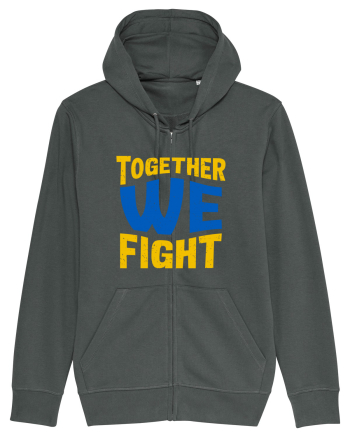 Together We Fight Stop War Anthracite