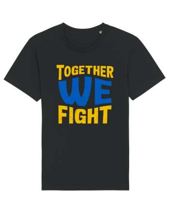 Together We Fight Stop War Black