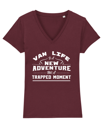 Van Life Is A New Adventure Not A Trapped Moment Burgundy