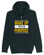 Wake Up With A Purpose Hanorac cu fermoar Unisex Connector