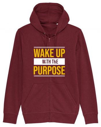 Wake Up With A Purpose Burgundy