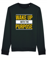 Wake Up With A Purpose Bluză mânecă lungă Unisex Rise