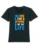 You Are The Vitamin Of My Life Tricou mânecă scurtă guler V Bărbat Presenter