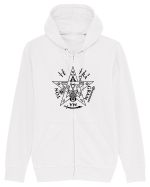 Occult Tetragrammaton Sigil Hanorac cu fermoar Unisex Connector