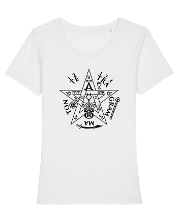 Occult Tetragrammaton Sigil White