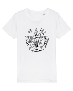 Occult Tetragrammaton Sigil Tricou mânecă scurtă  Copii Mini Creator