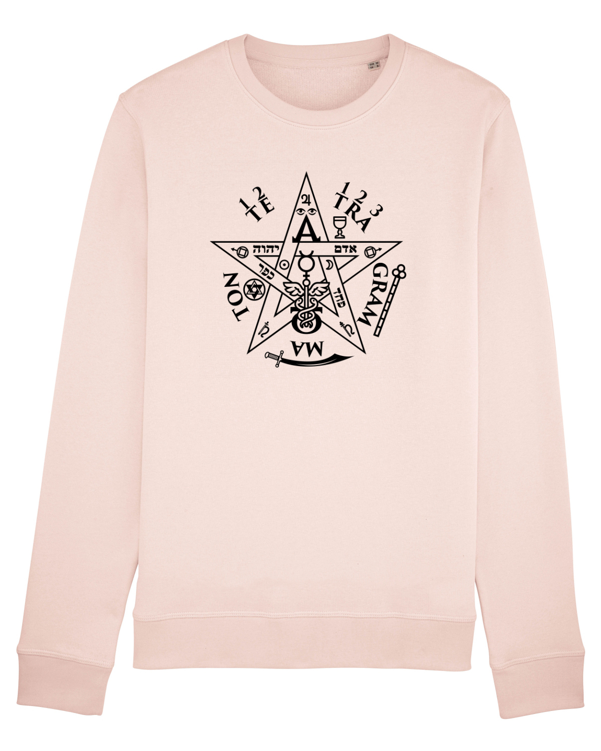 Bluză mânecă lungă Unisex Rise Candy Pink