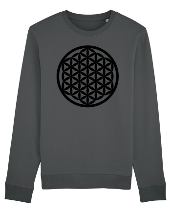 Flower of Life Anthracite