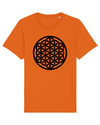 Flower of Life Bright Orange