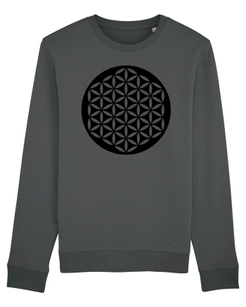 Flower of Life Anthracite
