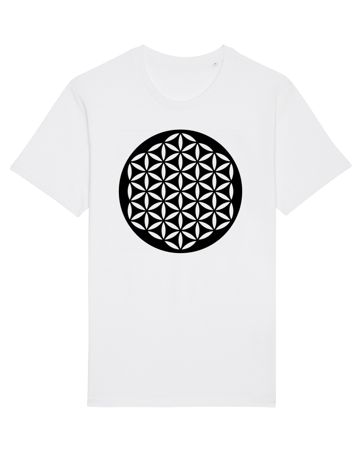 Tricou mânecă scurtă Unisex Rocker White