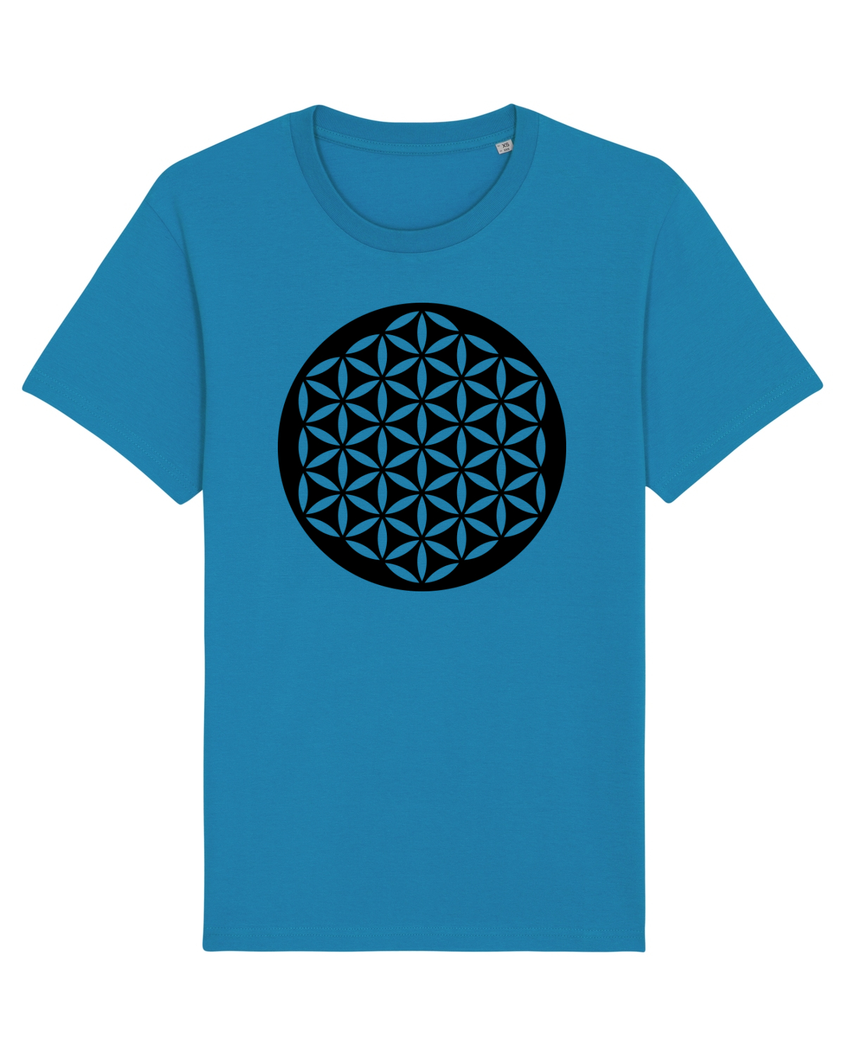 Tricou mânecă scurtă Unisex Rocker Azur