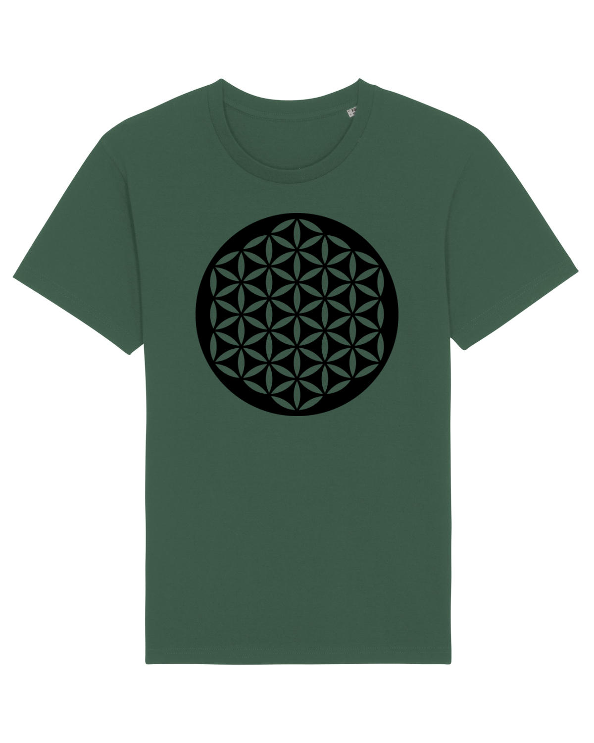 Tricou mânecă scurtă Unisex Rocker Bottle Green