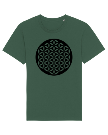 Flower of Life Bottle Green