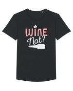 Wine Not? Tricou mânecă scurtă guler larg Bărbat Skater