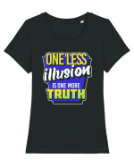 TRUTH Tricou mânecă scurtă guler larg fitted Damă Expresser
