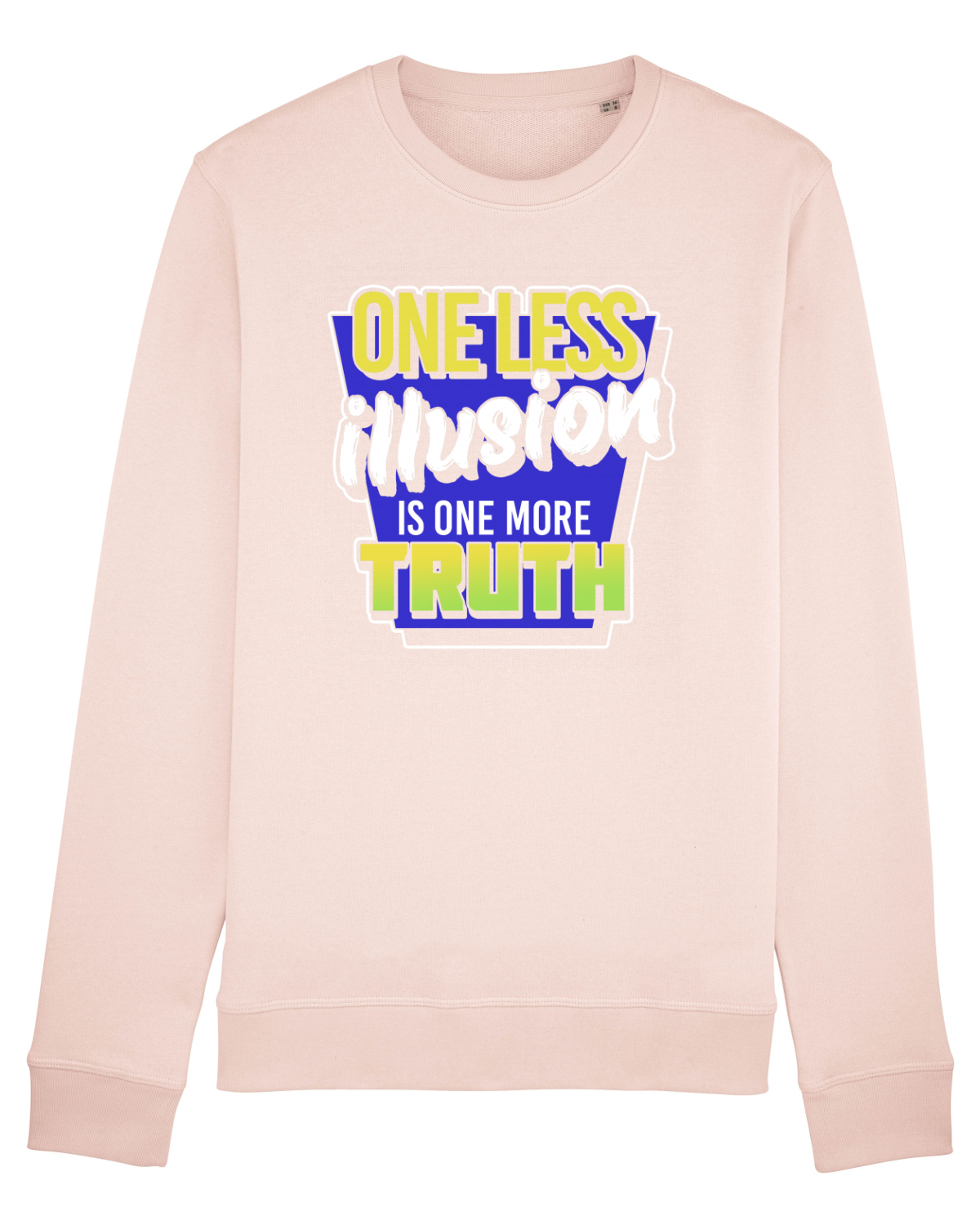 Bluză mânecă lungă Unisex Rise Candy Pink