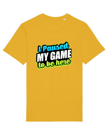 I paused my game to be here Spectra Yellow