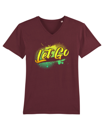 Let Go Burgundy