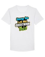 Let me Overthink this Tricou mânecă scurtă guler larg Bărbat Skater