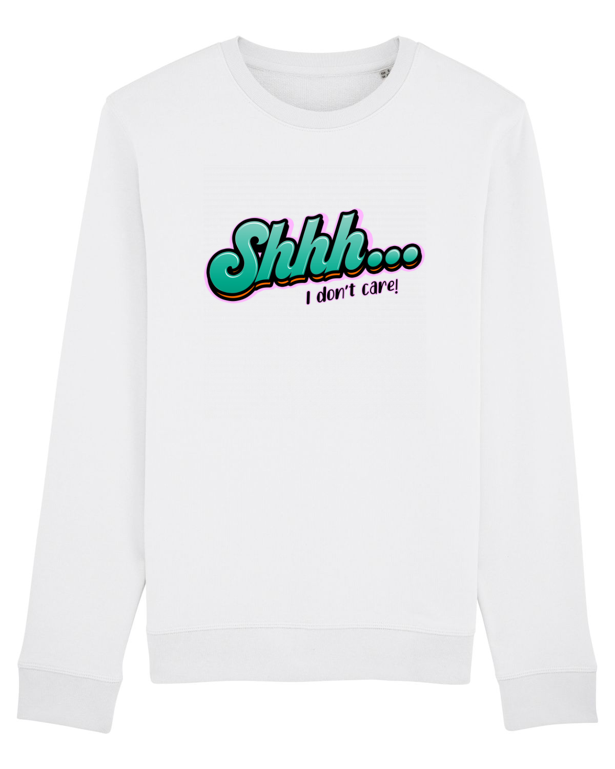 Bluză mânecă lungă Unisex Rise White