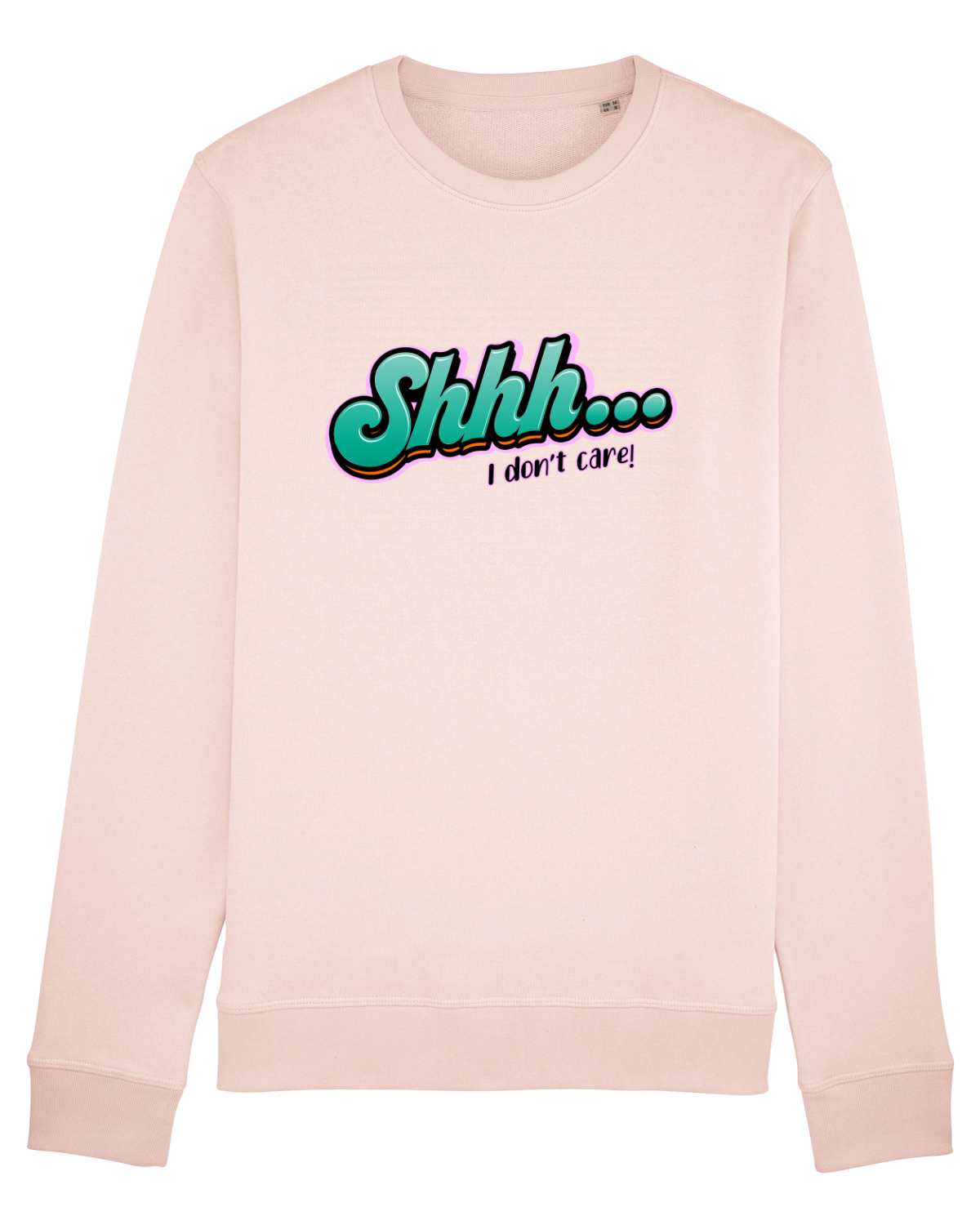 Bluză mânecă lungă Unisex Rise Candy Pink