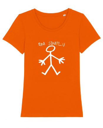 Om simplu Bright Orange