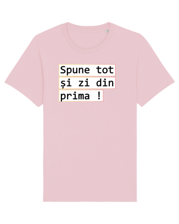 Spune tot și zi din prima! Cotton Pink