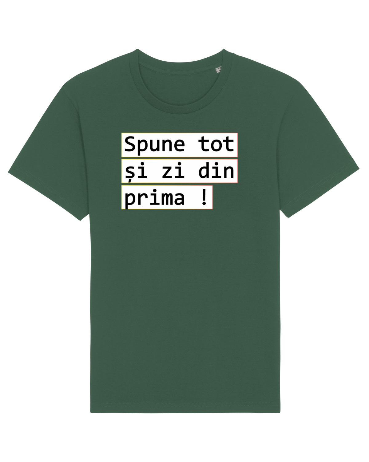 Tricou mânecă scurtă Unisex Rocker Bottle Green