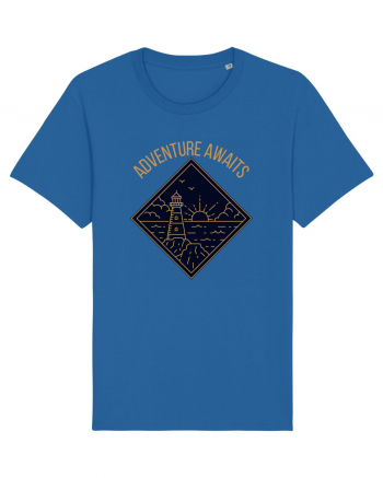 Adventure Awaits  Royal Blue