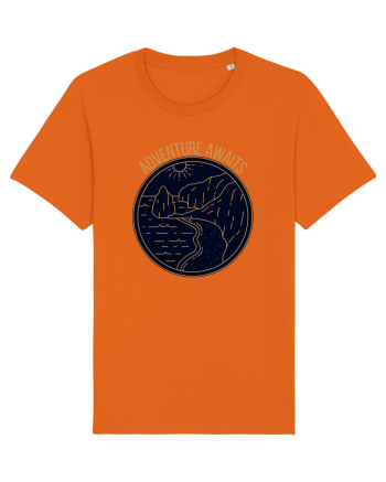 Adventure Awaits  Bright Orange