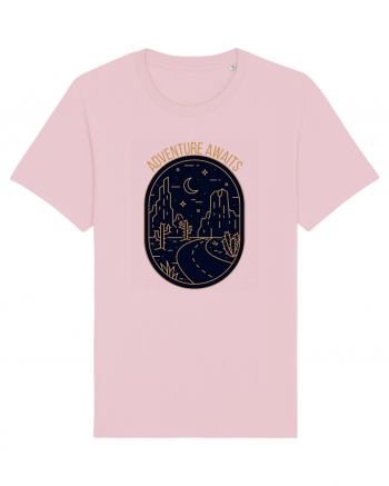 Adventure Awaits  Cotton Pink